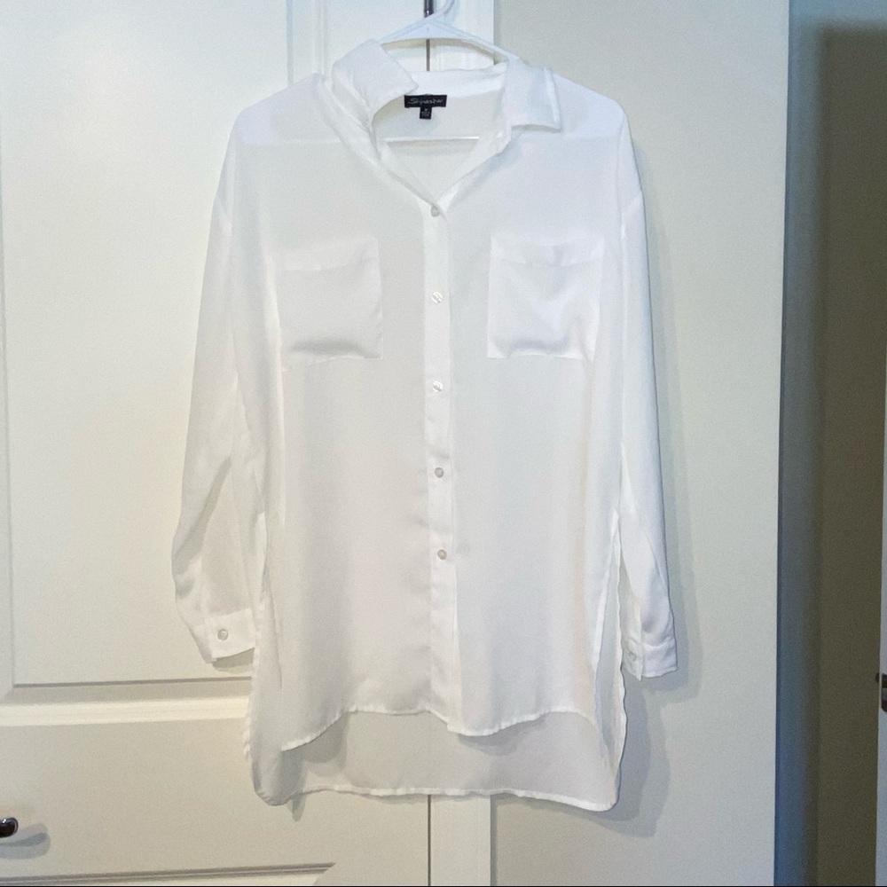 White button down - Picture 2 of 8